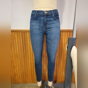 J BRAND Alana High-rise crop skinny jeans
